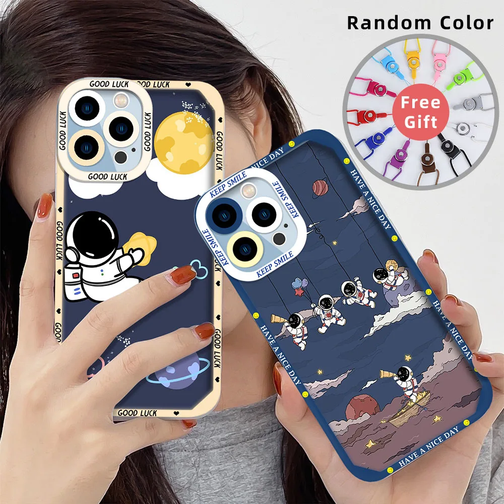 Cartoon Cute Planet Astronaut Case for IPhone 11 12 13 Pro MAX Mini Cover for IPhone SE2020 7 8 Plus X XS XR Bumper Fundas
Cartoon Cute Planet Astronaut Case for IPhone 11 12 13 Pro MAX Mini Cover for IPhone SE2020 7 8 Plus X XS XR Bumper Fundas