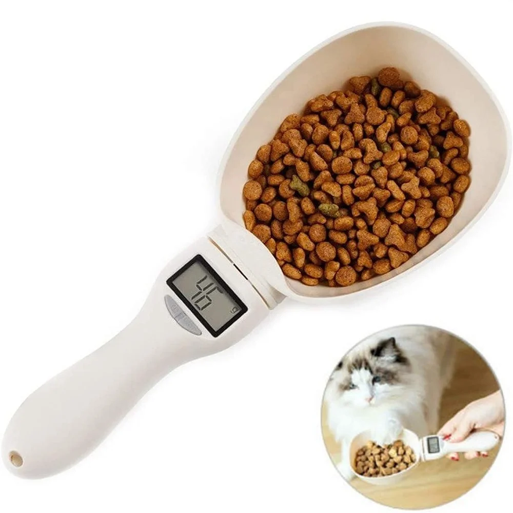 Multifunction Pet Food Scale Cup Portable Dog Cat Feeders Bowl Kitchen Scale Spoon Measuring Scoop Cup With Led Display
Multifunction Pet Food Scale Cup Portable Dog Cat Feeders Bowl Kitchen Scale Spoon Measuring Scoop Cup With Led Display