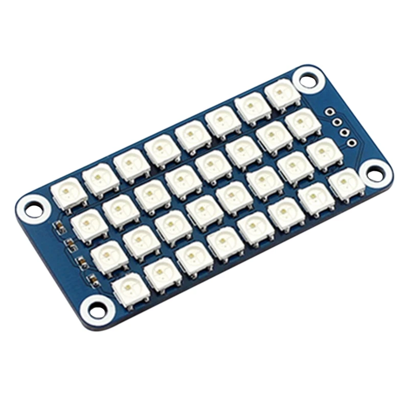 Waveshare для Raspberry Pi 4B/3B, полноцветный дисплей, светодиодная RGB Плата расширения WS2812B, свет
Waveshare для Raspberry Pi 4B/3B, полноцветный дисплей, светодиодная RGB Плата расширения WS2812B, свет