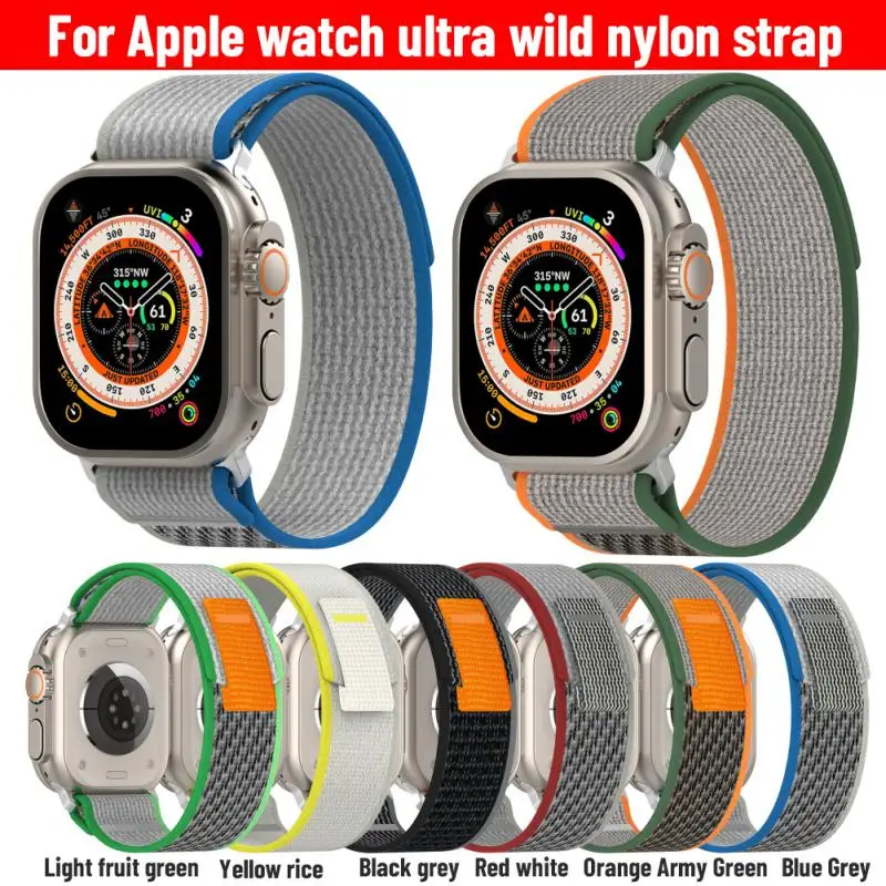 Ремешок нейлоновый для Apple Watch Band 49 мм 45 мм 44 мм 42 мм 41 мм 40 мм 39 мм, Соло-браслет для Iwatch Series 7 Se 3 6 8 Ultra
Ремешок нейлоновый для Apple Watch Band 49 мм 45 мм 44 мм 42 мм 41 мм 40 мм 39 мм, Соло-браслет для Iwatch Series 7 Se 3 6 8 Ultra