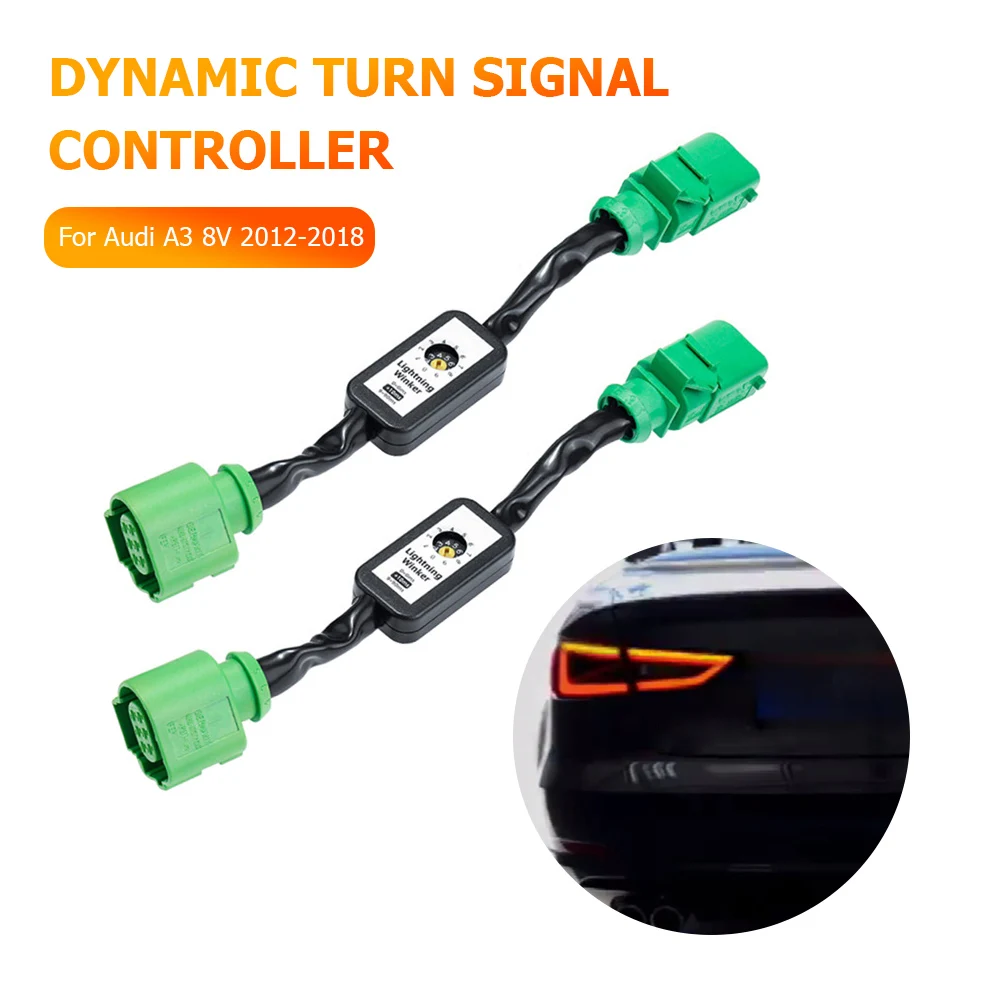 2Pcs for Audi A3 8V 2012-2018 Dynamic Turn Signal Indicator LED Taillight Module Cable Wire Harness Left & Right Tail Light
2Pcs for Audi A3 8V 2012-2018 Dynamic Turn Signal Indicator LED Taillight Module Cable Wire Harness Left & Right Tail Light