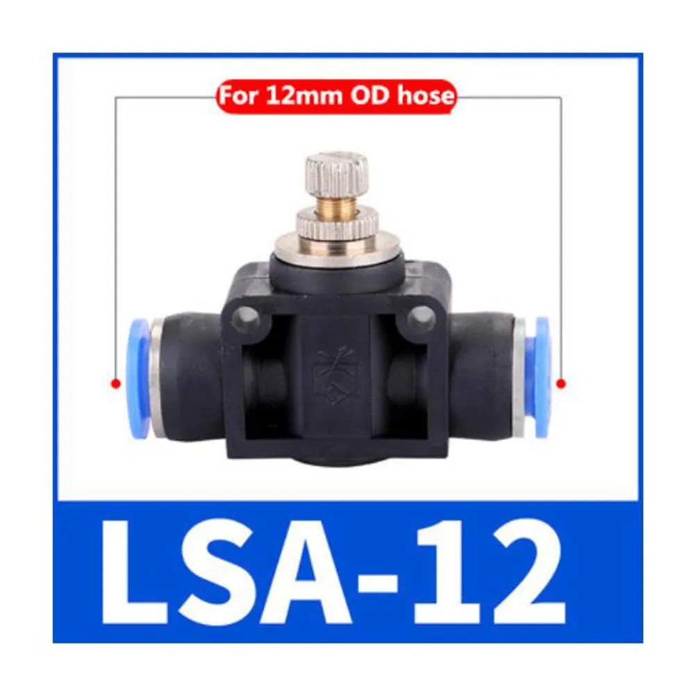Flow Control Valve Pneumatic Fittings Pneumatics Air Throttle Valve Speed Control Quick Hose Tube Connectors
Flow Control Valve Pneumatic Fittings Pneumatics Air Throttle Valve Speed Control Quick Hose Tube Connectors
