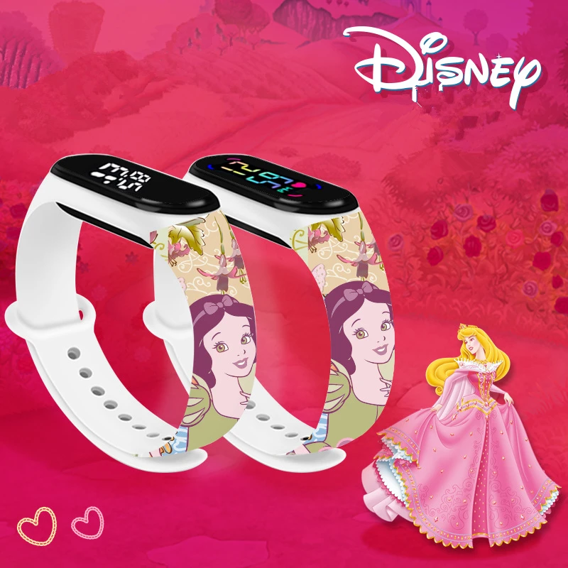 Disney Snow White children's watches anime Belle princess LED touch waterproof electronic kids watch Festive gift
Disney Snow White children's watches anime Belle princess LED touch waterproof electronic kids watch Festive gift