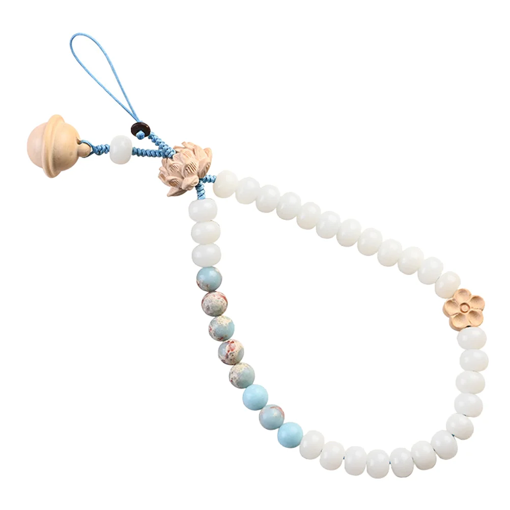 Lanyard Strap Wrist Hanging Cellphone Chain Beaded Cell Charm Straps Bracelet Bodhicase Hand Decoration Beads Key Jade Bead 
Lanyard Strap Wrist Hanging Cellphone Chain Beaded Cell Charm Straps Bracelet Bodhicase Hand Decoration Beads Key Jade Bead