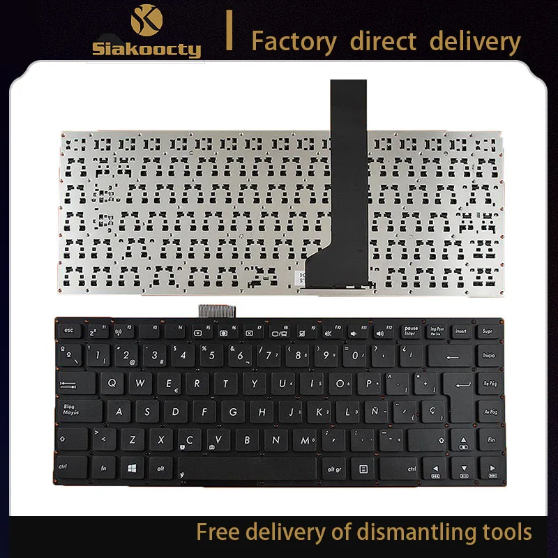 sp Spanish Keyboard For ASUS K46 K46CA K46CB K46CM S46C S46CB S46CM S46CA black Without Frame keyboard SP Layout
sp Spanish Keyboard For ASUS K46 K46CA K46CB K46CM S46C S46CB S46CM S46CA black Without Frame keyboard SP Layout