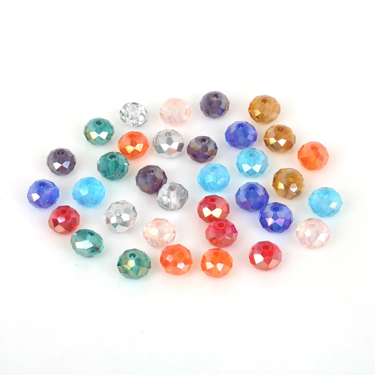8mm Rondelle Austria Glass Crystal Loose Beads DIY Handmade Beaded Spacer Material Bracelet Necklace Accessories Jewelry Making
8mm Rondelle Austria Glass Crystal Loose Beads DIY Handmade Beaded Spacer Material Bracelet Necklace Accessories Jewelry Making