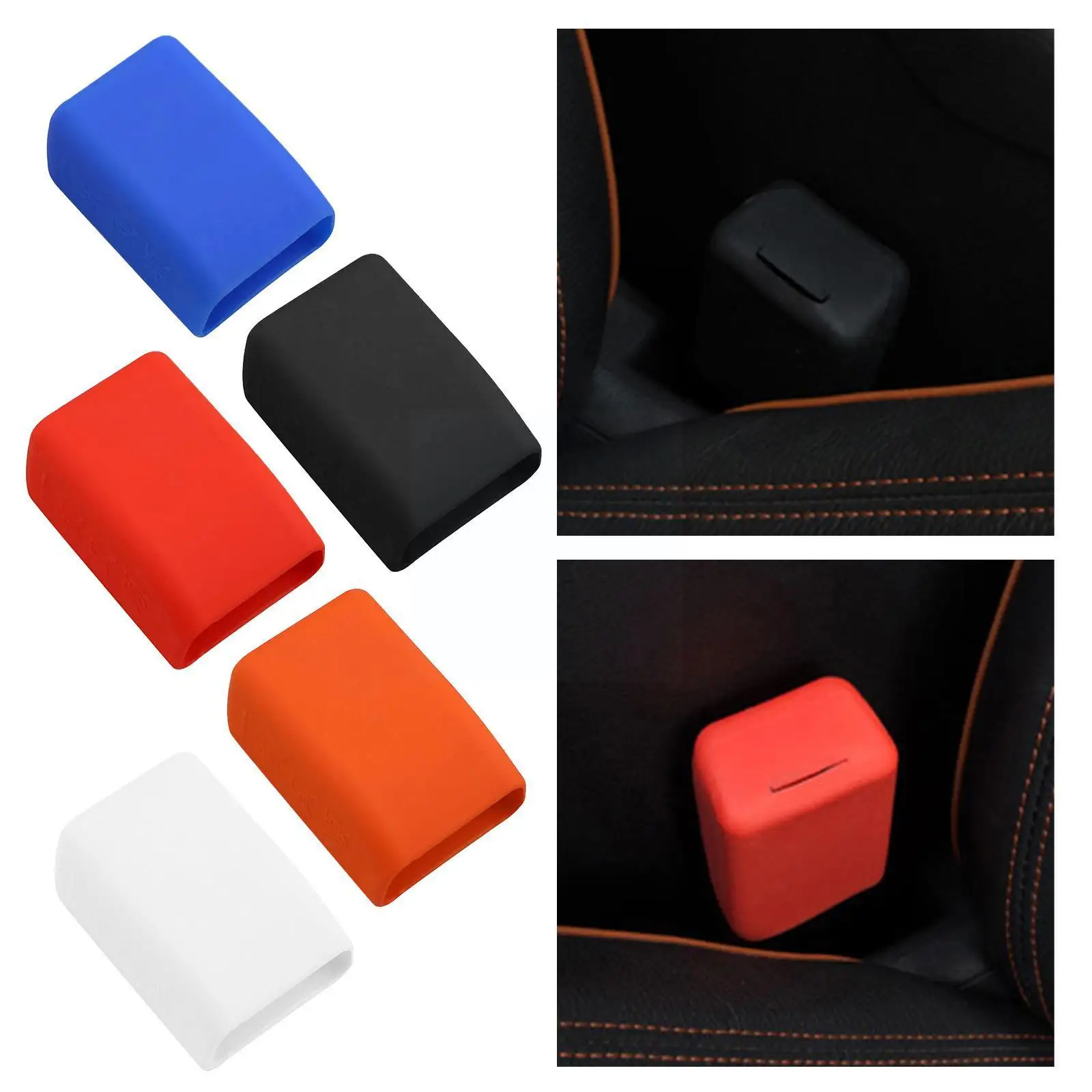 Silicone Car Seat Belt Buckle Safety Buckle Clip Scratch-proof Car Dust Covers Button Cover Prevention Protector Acces Inte S8F5
Silicone Car Seat Belt Buckle Safety Buckle Clip Scratch-proof Car Dust Covers Button Cover Prevention Protector Acces Inte S8F5