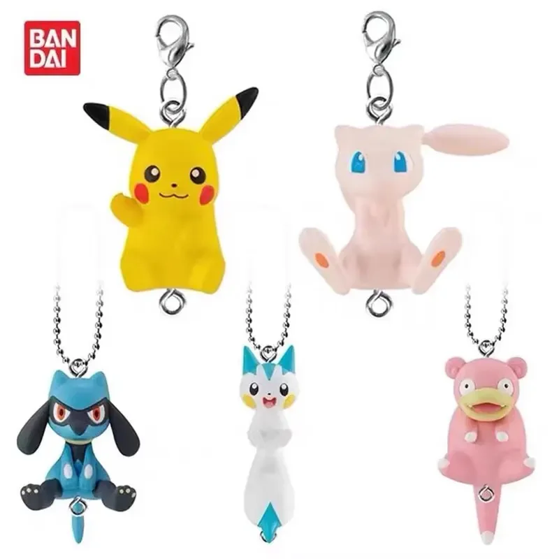 Подлинная модель Gacha персонаж подвеска Пикачу слонотыкать Mewtwo экшн-фигурки
