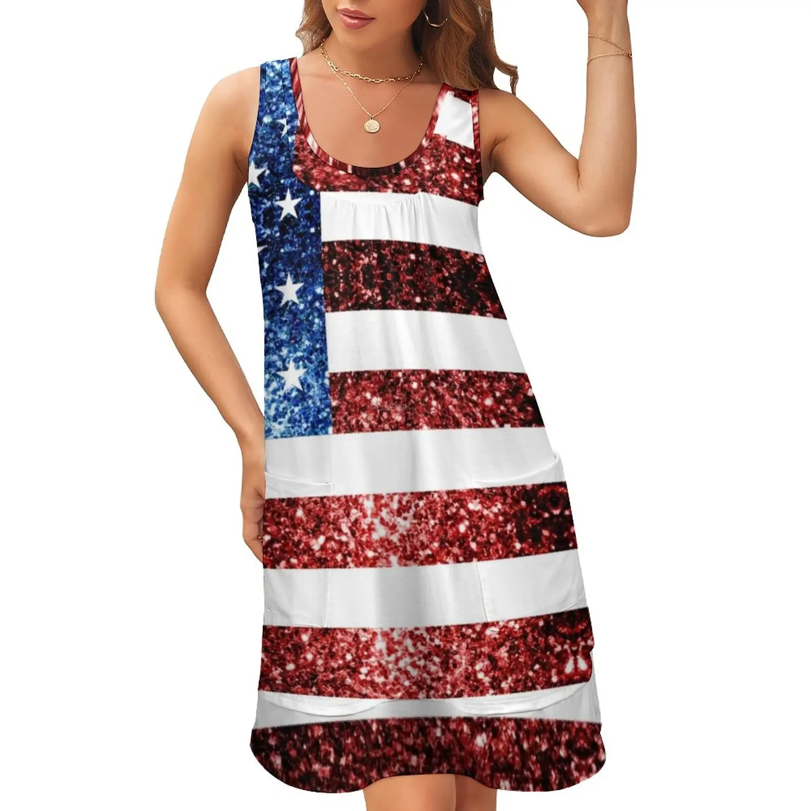 Красное синее платье с американским флагом, модные красивые платья с искусственными блестками, уличная одежда, Повседневное платье большог...
Красное синее платье с американским флагом, модные красивые платья с искусственными блестками, уличная одежда, Повседневное платье большог...