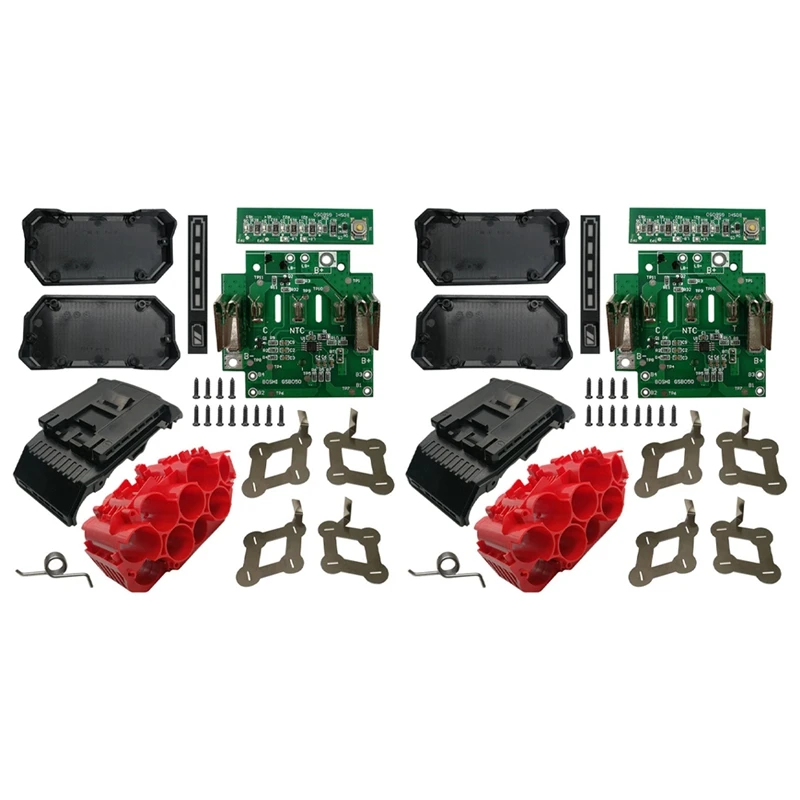 Пластиковый Чехол для аккумулятора BAT618 2 шт. можно заполнить печатной платой 10 литий-ионных батарей 21700 для Bosch 18 в BAT610
Пластиковый Чехол для аккумулятора BAT618 2 шт. можно заполнить печатной платой 10 литий-ионных батарей 21700 для Bosch 18 в BAT610