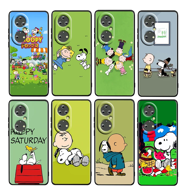 Snoopy Cute Charlie Cartoon For Huawei P50 P20 P30 P40 5G P10 Pro Lite E Plus P9 Lite Mini 4G TPU Soft Black Phone Case Fundas
Snoopy Cute Charlie Cartoon For Huawei P50 P20 P30 P40 5G P10 Pro Lite E Plus P9 Lite Mini 4G TPU Soft Black Phone Case Fundas