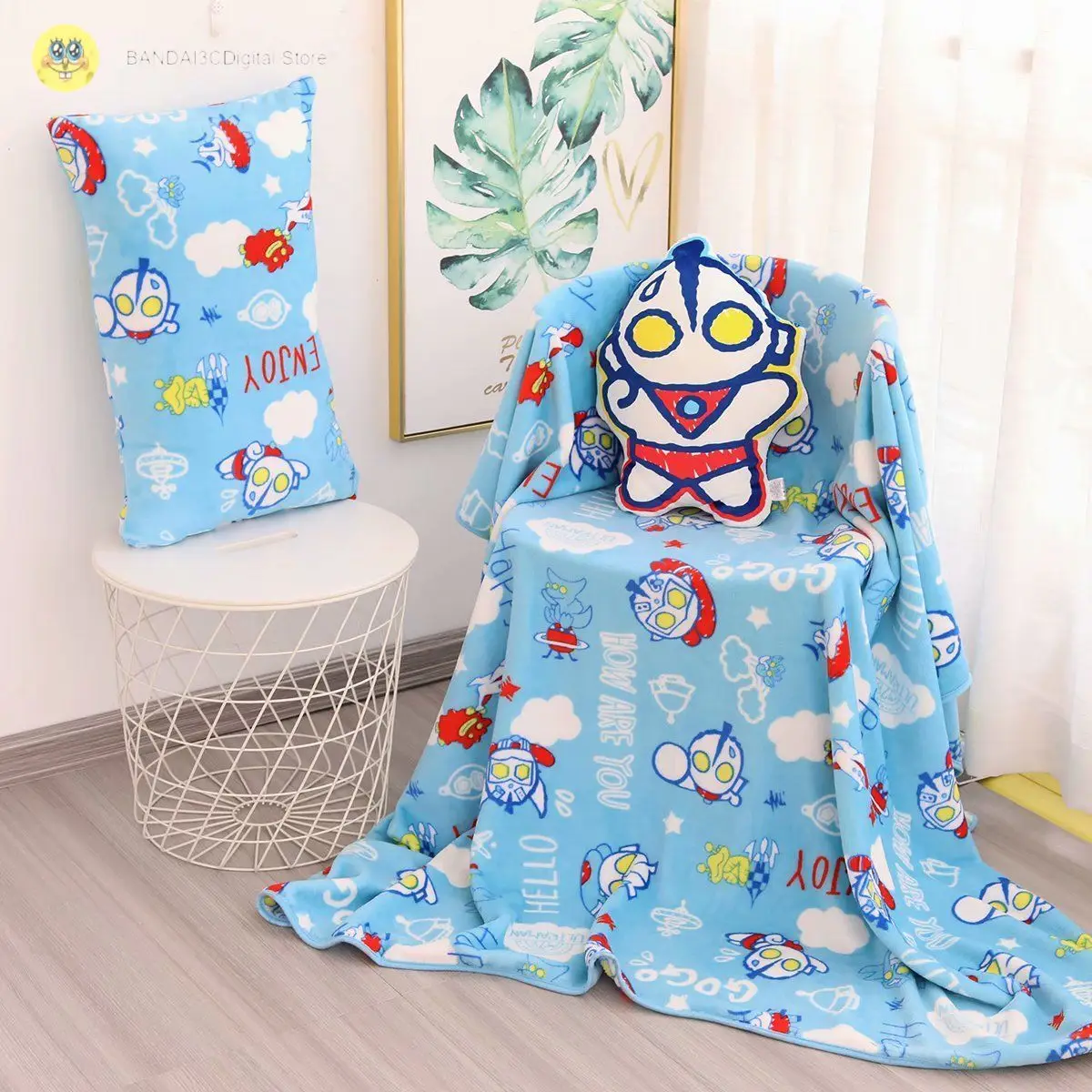 Summer Cute Ultraman Melody Blanket Office Nap Blanket Cartoon Anime Air Conditioning Blanket Student Blanket
Summer Cute Ultraman Melody Blanket Office Nap Blanket Cartoon Anime Air Conditioning Blanket Student Blanket