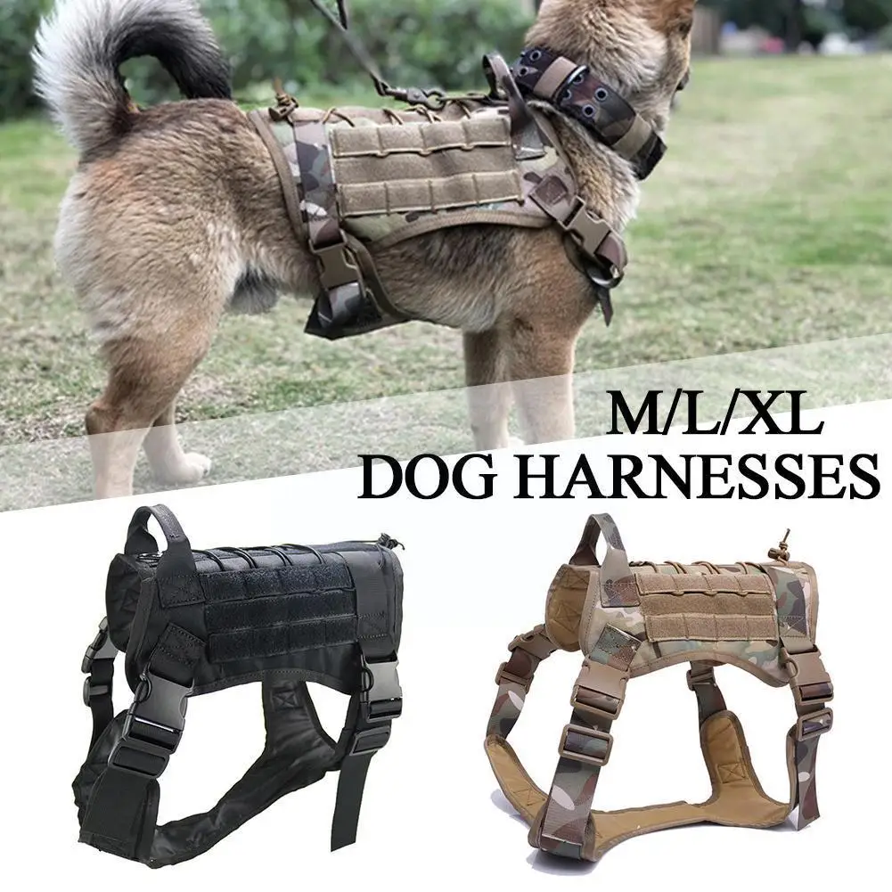 Military Large Dog Harness Pet Training Vest Outdoor Tactical Coat Training Dog Harness Tactical Dog Camouflage Vest Dog Ny R5B5
Military Large Dog Harness Pet Training Vest Outdoor Tactical Coat Training Dog Harness Tactical Dog Camouflage Vest Dog Ny R5B5