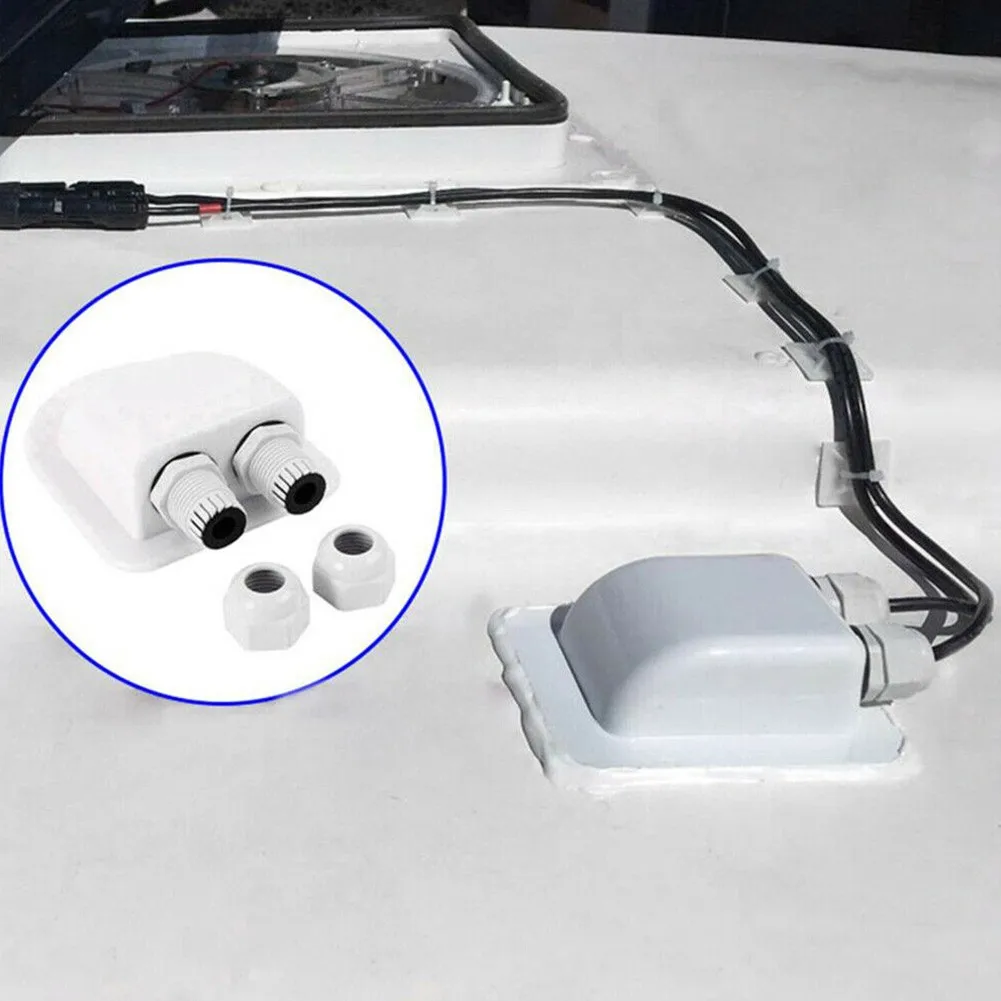 Camper Accessories Caravan Solar Car Junction Box Roof Wire Entry Solar Cable Motorhome Junction Box RV Caravan Accessories
Camper Accessories Caravan Solar Car Junction Box Roof Wire Entry Solar Cable Motorhome Junction Box RV Caravan Accessories