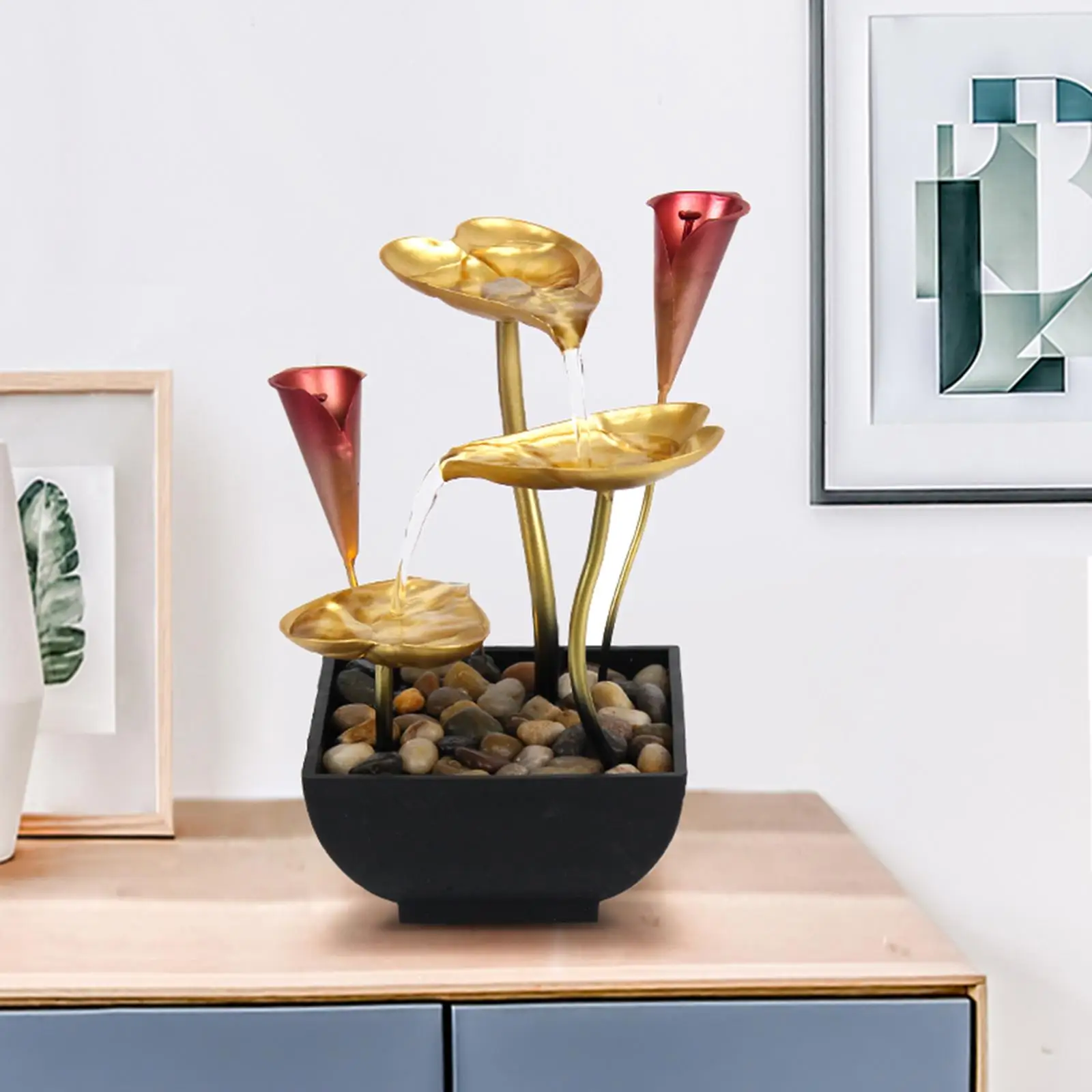 Настольный водяной фонтан, водопад, фонари для медитации
Настольный водяной фонтан, водопад, фонари для медитации