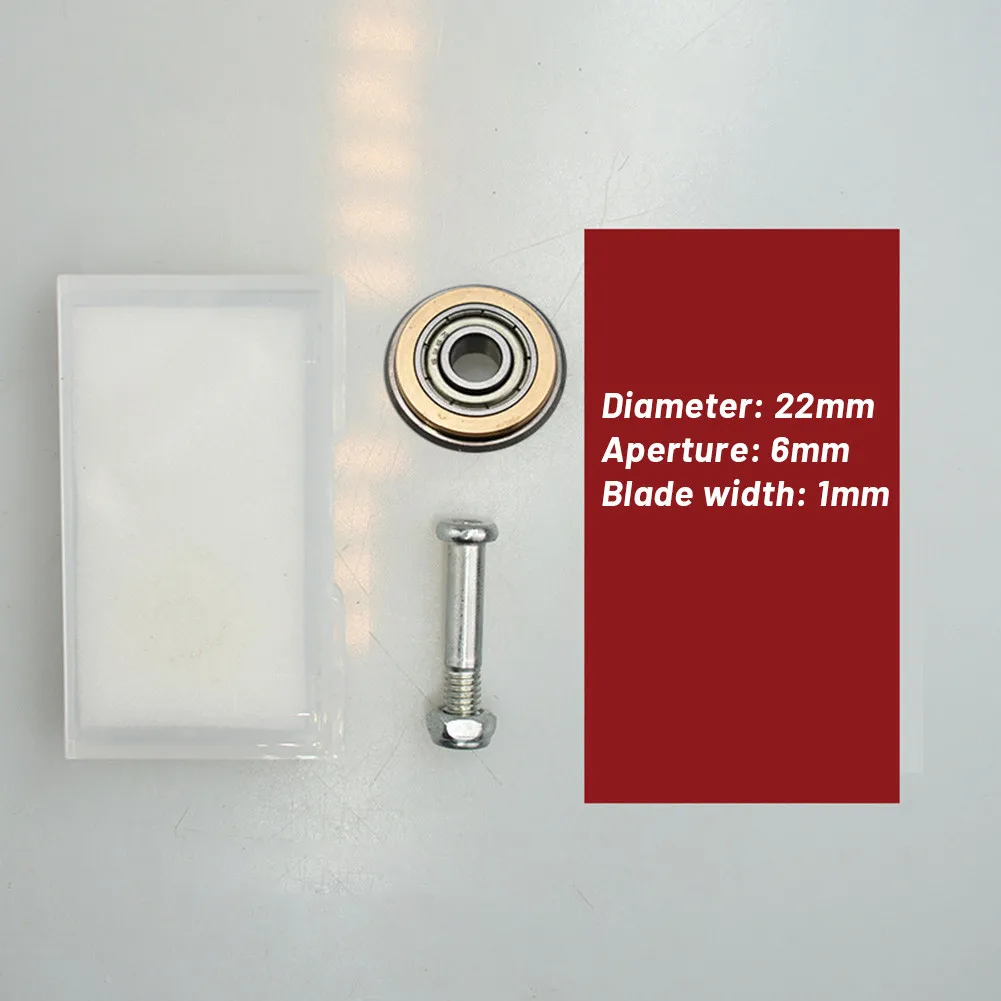 Tungsten Carbide Bearing Tile Ceramic Cutting Wheel Cutter Spare Blade 22x6x6mm YG6+YG8 Carbide For Cut 5-15mm Thick Tile
Tungsten Carbide Bearing Tile Ceramic Cutting Wheel Cutter Spare Blade 22x6x6mm YG6+YG8 Carbide For Cut 5-15mm Thick Tile