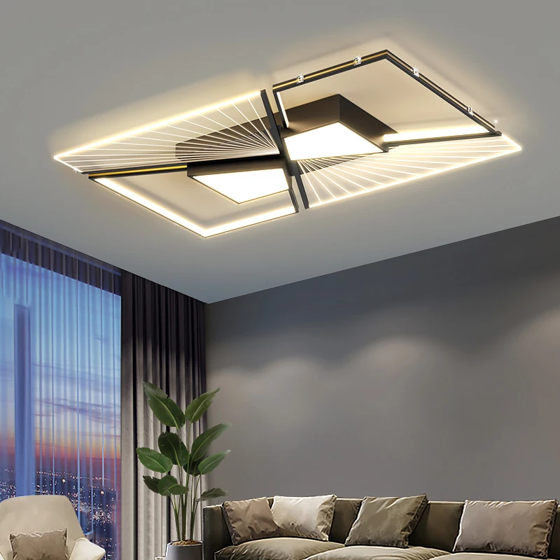 Rectangle Modern Led Chandelier For Living Room Dining room Bedroom Study Gold Black Fixtures Dimmable With remote control
Rectangle Modern Led Chandelier For Living Room Dining room Bedroom Study Gold Black Fixtures Dimmable With remote control