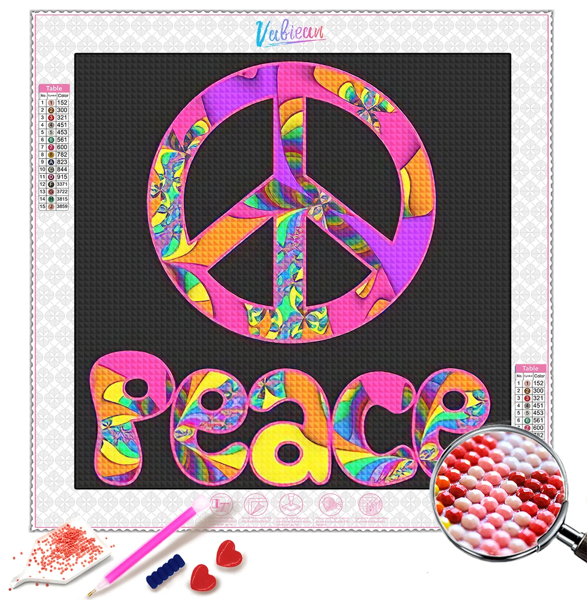 5D DIY Paris Peace Full Drills Diamond Painting kit Round Diamond Embroidery Cross Stitch Mosaic Home Decor
5D DIY Paris Peace Full Drills Diamond Painting kit Round Diamond Embroidery Cross Stitch Mosaic Home Decor