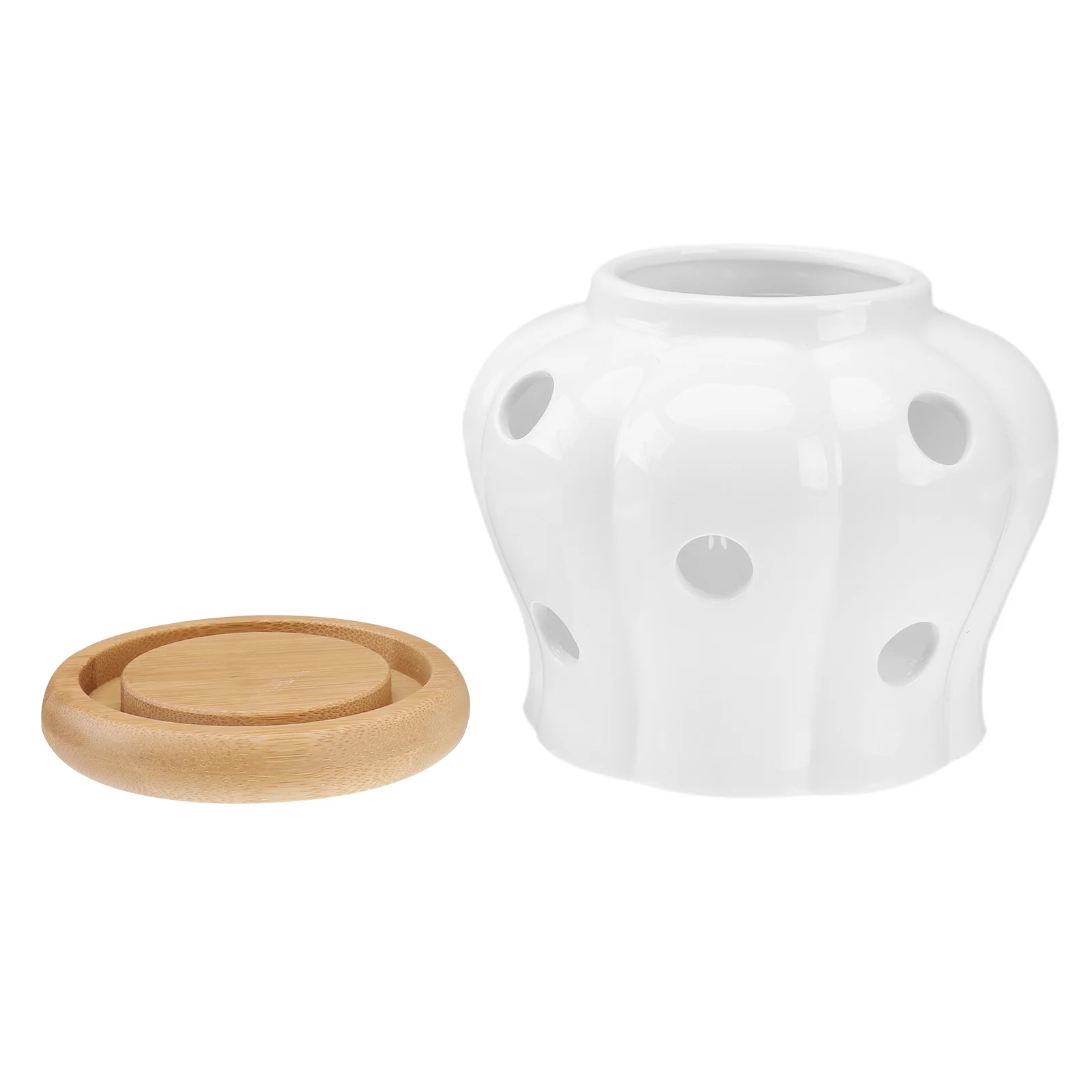 Garlic Storage Keeper Ceramics Jar Ceramic Container Containers Holder Jars Onion Pot Canister Ginger Round Roaster Potato Bin 
Garlic Storage Keeper Ceramics Jar Ceramic Container Containers Holder Jars Onion Pot Canister Ginger Round Roaster Potato Bin