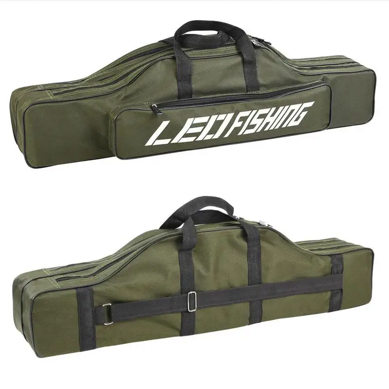 80cm Double Layer Large Capacity Collapsible Fishing Rod Bags Oxford Cloth Sea Fishing Tackle Tool Portable Foldable Storage Bag
80cm Double Layer Large Capacity Collapsible Fishing Rod Bags Oxford Cloth Sea Fishing Tackle Tool Portable Foldable Storage Bag