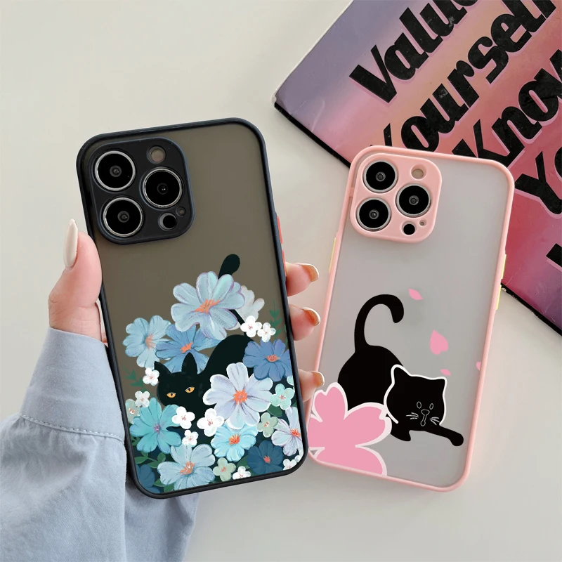 Fashion Cute flowers cats Phone Case For iPhone 14 Pro Max 11 12 13Pro Max XS Max XR X 8 7 Plus SE20 Soft Bumper Back Cover hard
Fashion Cute flowers cats Phone Case For iPhone 14 Pro Max 11 12 13Pro Max XS Max XR X 8 7 Plus SE20 Soft Bumper Back Cover hard
