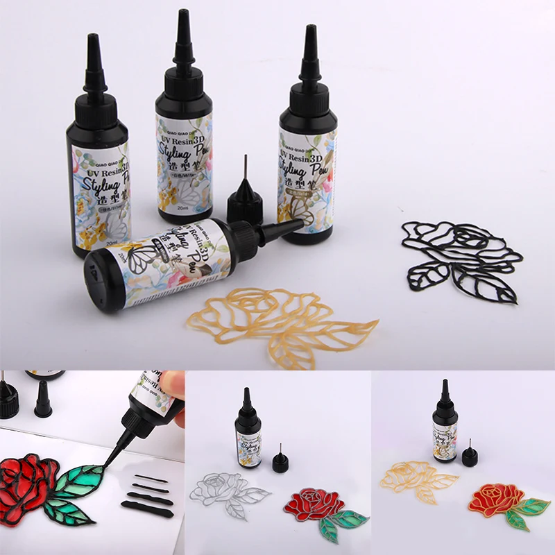 New UV Hard Glue 3D Hook Line Styling Pen Ultraviolet Curing DIY Quick Dry for Handmade Jewelry Making Liquid Modeling Painting
New UV Hard Glue 3D Hook Line Styling Pen Ultraviolet Curing DIY Quick Dry for Handmade Jewelry Making Liquid Modeling Painting