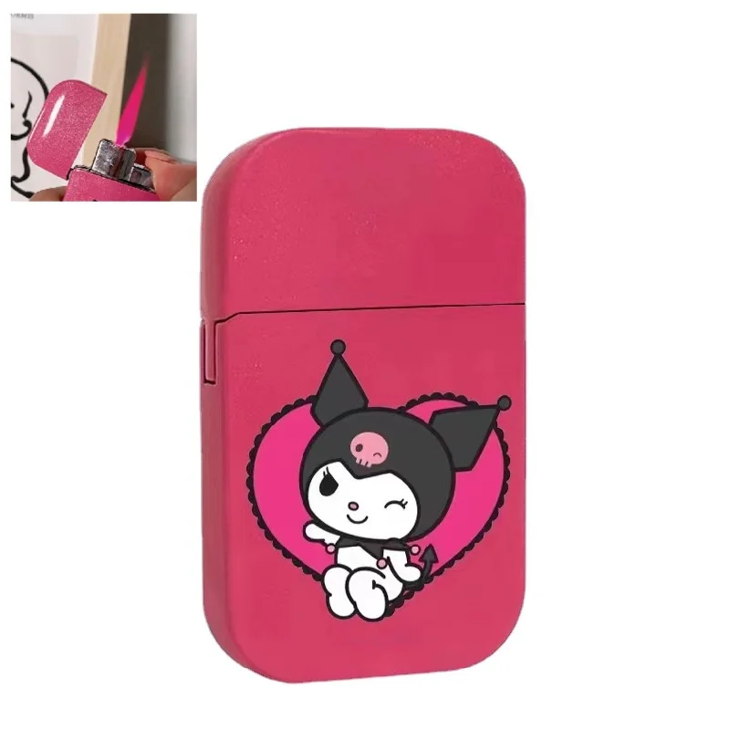Sanrioed Cute Windproof Hello Kitty Pink Flame Kuromi Inflatable Cartoon Mymelody Lighter Creative Ladies Boyfriend Gift
Sanrioed Cute Windproof Hello Kitty Pink Flame Kuromi Inflatable Cartoon Mymelody Lighter Creative Ladies Boyfriend Gift