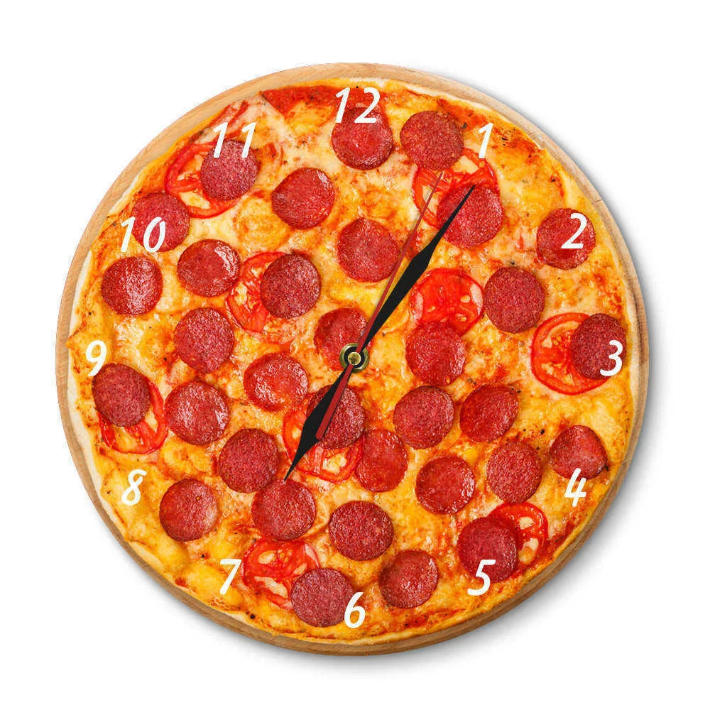 Creative Simulation Pizza Wall Clock Western Food Shop Pizza Shaped Clock Color Picture Series Digital Clock A
Creative Simulation Pizza Wall Clock Western Food Shop Pizza Shaped Clock Color Picture Series Digital Clock A