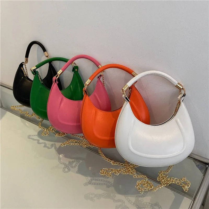 Woman Bag Elegant Vintage Leather Armpit Messenger Luxury Design Ladies Clutch Purse Small Shoulder Bags Chain Crossbody Bags
Woman Bag Elegant Vintage Leather Armpit Messenger Luxury Design Ladies Clutch Purse Small Shoulder Bags Chain Crossbody Bags