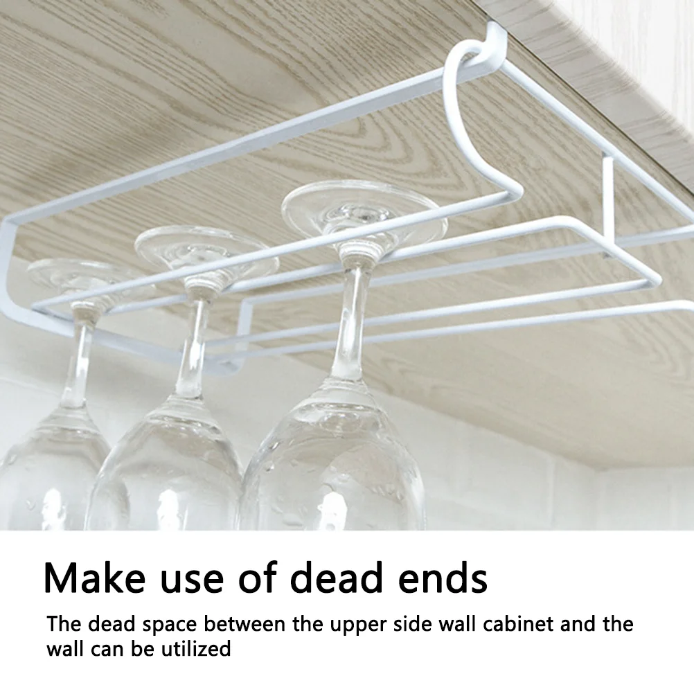 Hanging Wine Glass Holder Stemware Storage Hanger Rack Save-space Metal Organizer
Hanging Wine Glass Holder Stemware Storage Hanger Rack Save-space Metal Organizer
