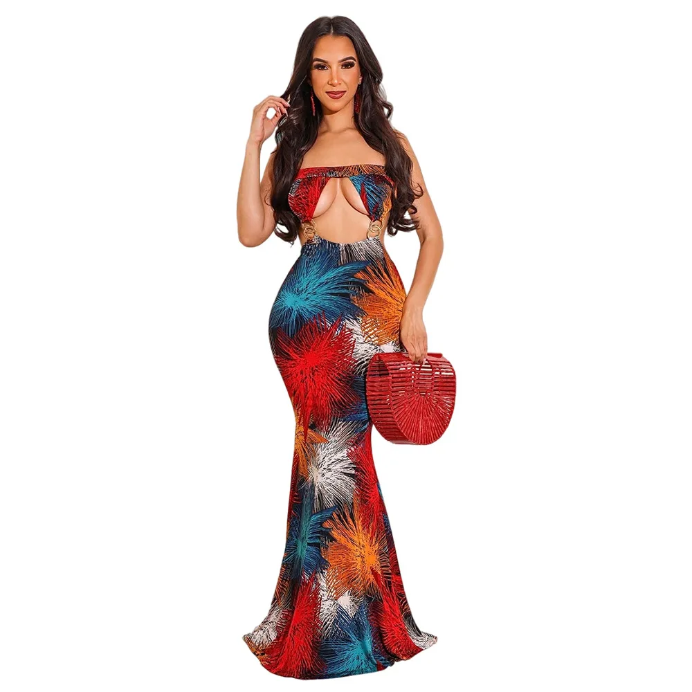 2XL Womens Skinny Long Dress Sexy African Dress Sleeveless Wrap Breast Beach Dress Nightclub Print Elegant Ladies Clothes Summer
2XL Womens Skinny Long Dress Sexy African Dress Sleeveless Wrap Breast Beach Dress Nightclub Print Elegant Ladies Clothes Summer