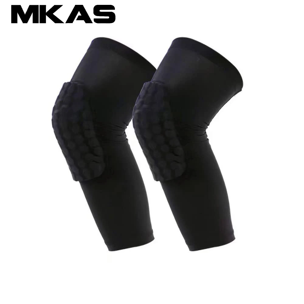 

Sports Safety Knee Pad Long Sleeves Sponge Knee Brace Pad Anti-collision Ventilation Volleyball Basketball Kneepad Compression