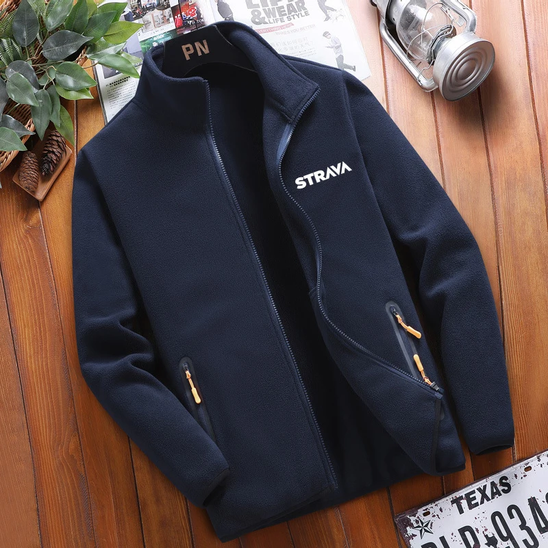 STRAVA Spring and Autumn Men's Jacket 2022 New Casual Warm Fleece Men's Simple Stand Collar Jacket
STRAVA Spring and Autumn Men's Jacket 2022 New Casual Warm Fleece Men's Simple Stand Collar Jacket
