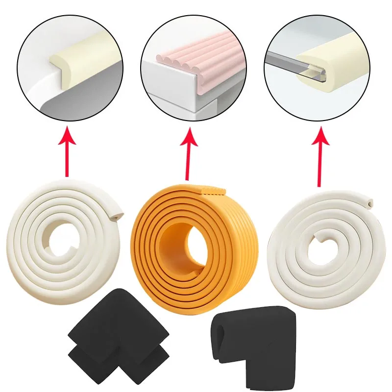 2M Baby Safety Corner Protector Children Protection Furniture Corners Angle Protection Child Safety Table Corner Protector Tape
2M Baby Safety Corner Protector Children Protection Furniture Corners Angle Protection Child Safety Table Corner Protector Tape