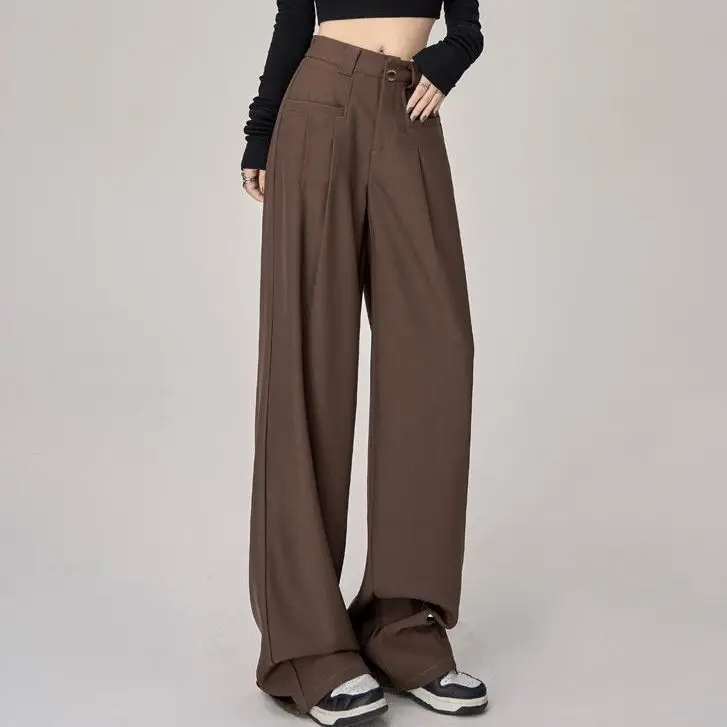 Casual Suit Pants Women 2022 Autumn Winter Wide Leg Trouser Suits Vintage Clothing Basic Woman Fashion Korean Style Clothes Y2k
Casual Suit Pants Women 2022 Autumn Winter Wide Leg Trouser Suits Vintage Clothing Basic Woman Fashion Korean Style Clothes Y2k