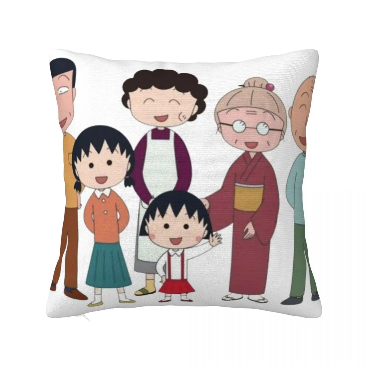 Chibi Maruko Chan Family Pillowcase Printed Polyester Cushion Cover Decoration Sakura Kyoko Cartoon Pillow Case Cover Home 45cm
Chibi Maruko Chan Family Pillowcase Printed Polyester Cushion Cover Decoration Sakura Kyoko Cartoon Pillow Case Cover Home 45cm