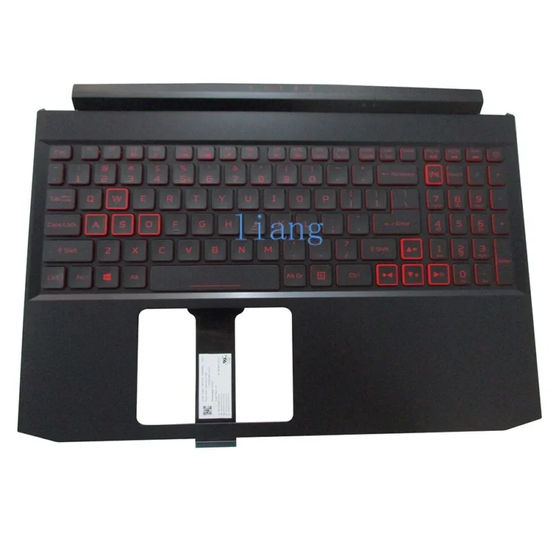 Клавиатура с подсветкой для Acer Nitro AN515-44 AN515-55 упор рук США 6B.Q7KN2.033 красные клавиши
