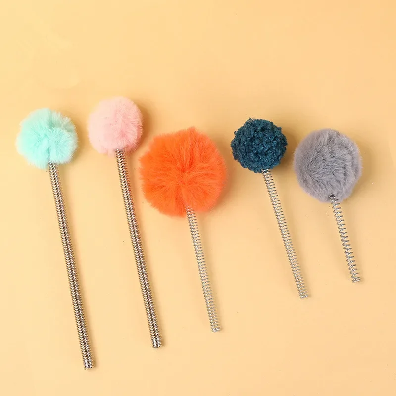 Funny Feather Interactive Toys for Cats, Pom Pom Ball, Spring Bell, Pet Products, Bottom Sucker, Elastic
Funny Feather Interactive Toys for Cats, Pom Pom Ball, Spring Bell, Pet Products, Bottom Sucker, Elastic