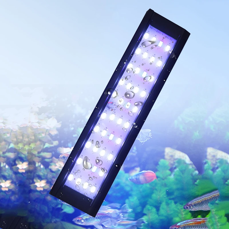 Slim LED Aquarium Lighting Aquatic Plant Light Waterproof Clip Lamp Fish Tank Light Dimmable Luminaria Aquario Lights KC0118
Slim LED Aquarium Lighting Aquatic Plant Light Waterproof Clip Lamp Fish Tank Light Dimmable Luminaria Aquario Lights KC0118