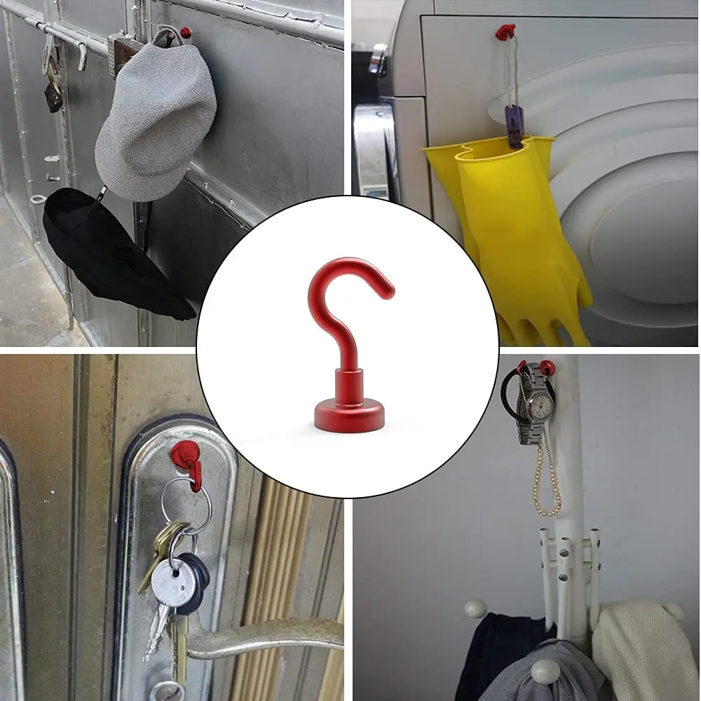 Red Magnet Hooks Strong Magnetic Hooks for Hanging at Home Kitchen Office and Garage rangement magnetique крючки для кухни
Red Magnet Hooks Strong Magnetic Hooks for Hanging at Home Kitchen Office and Garage rangement magnetique крючки для кухни