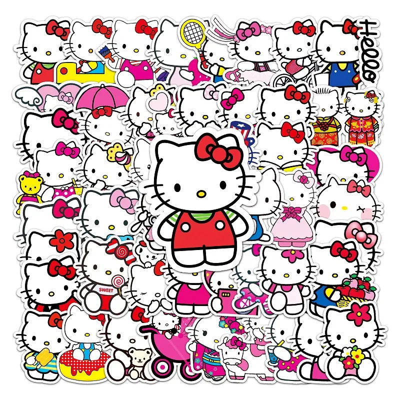 Hello Kitty Cartoon Stickers PVC Waterproof Pull Rod Boxes Pegatinas For Motorcycles Cars Graffiti Sticker Toys
Hello Kitty Cartoon Stickers PVC Waterproof Pull Rod Boxes Pegatinas For Motorcycles Cars Graffiti Sticker Toys