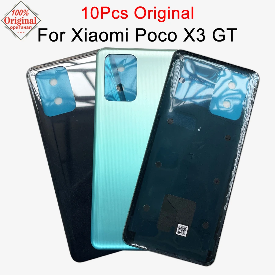 10Pcs Original For Xiaomi Poco X3 GT Battery Back Cover Rear Door Housing Cover Replacement X3GT Phone Case + Adhesive Sticker
10Pcs Original For Xiaomi Poco X3 GT Battery Back Cover Rear Door Housing Cover Replacement X3GT Phone Case + Adhesive Sticker
