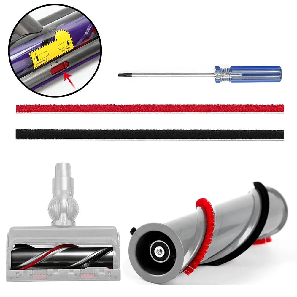 For Dyson V11 - V15 Plush Strips 2pcs Performance Plush Strips Be Easily Accessed Replacement Accessories Parts
For Dyson V11 - V15 Plush Strips 2pcs Performance Plush Strips Be Easily Accessed Replacement Accessories Parts