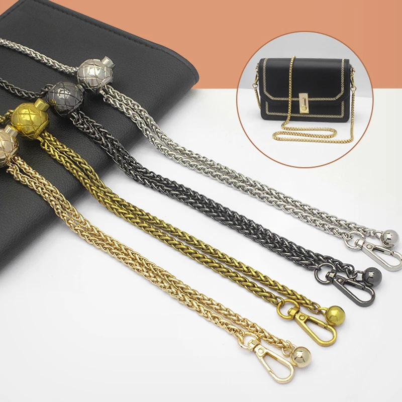 120cm Metal Crossbody Bag Chain Strap Adjustable Round Transfer Bead Purse Handbag Shoulder Bag Chain Replacement Bag Accessory
120cm Metal Crossbody Bag Chain Strap Adjustable Round Transfer Bead Purse Handbag Shoulder Bag Chain Replacement Bag Accessory