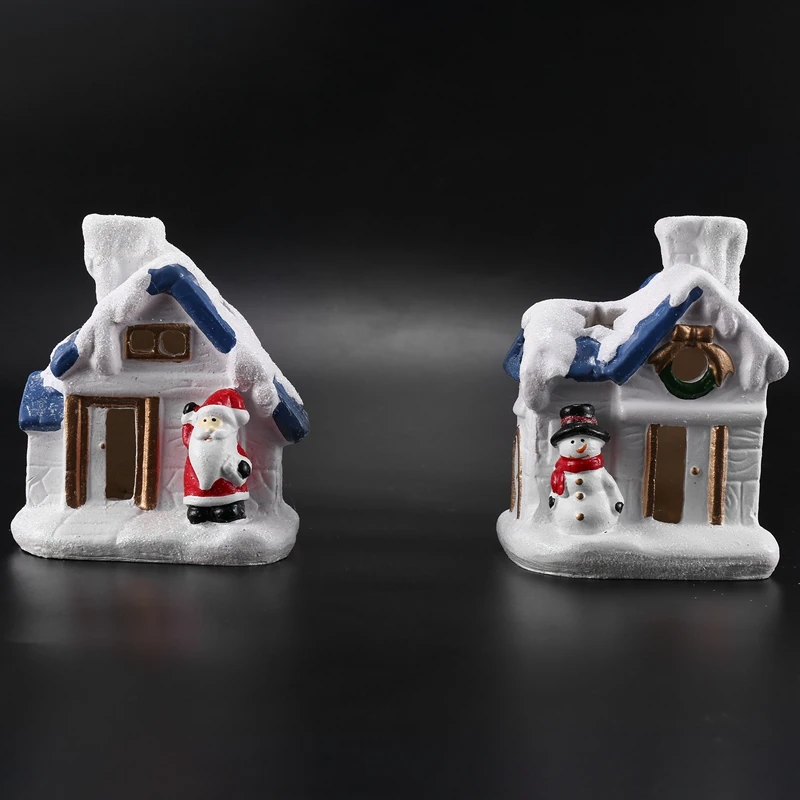 Christmas LED Light Snow House Village Luminous Christmas Ornament Figurine Christmas Decorations Crafts Xmas Decor
Christmas LED Light Snow House Village Luminous Christmas Ornament Figurine Christmas Decorations Crafts Xmas Decor