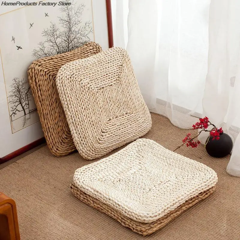 Japanese Style Straw Futon Rattan Woven Meditation Cushion Seat Pouf Tatami Yoga Mat Living Room Bay Window Balcony Floor Mat
Japanese Style Straw Futon Rattan Woven Meditation Cushion Seat Pouf Tatami Yoga Mat Living Room Bay Window Balcony Floor Mat