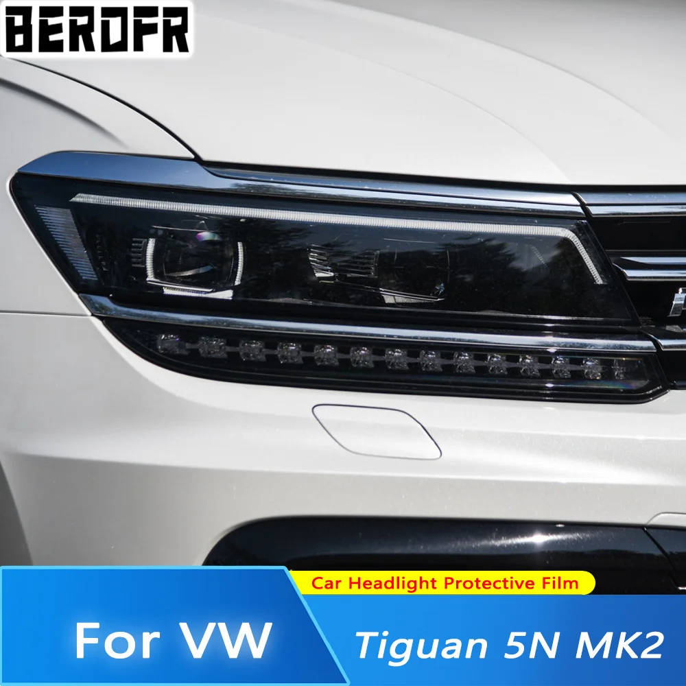 For Volkswagen VW Tiguan 5N MK2 17-19 Car Headlight Protective Tint Lamp Film Smoke Black Transparent TPU Protection Sticker 2PC
For Volkswagen VW Tiguan 5N MK2 17-19 Car Headlight Protective Tint Lamp Film Smoke Black Transparent TPU Protection Sticker 2PC