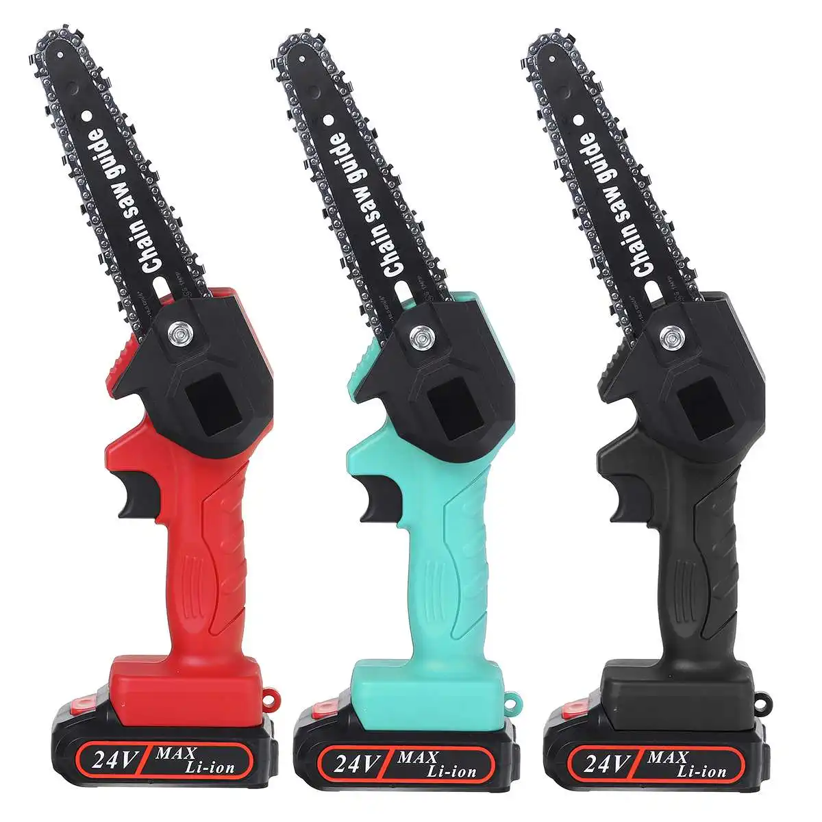 Electric Saw 6 Inch 24V Cordless Chainsaw with 1pc Li-ion Battery Woodworking Pruning Power Tool for Makita 18V Battery
Electric Saw 6 Inch 24V Cordless Chainsaw with 1pc Li-ion Battery Woodworking Pruning Power Tool for Makita 18V Battery