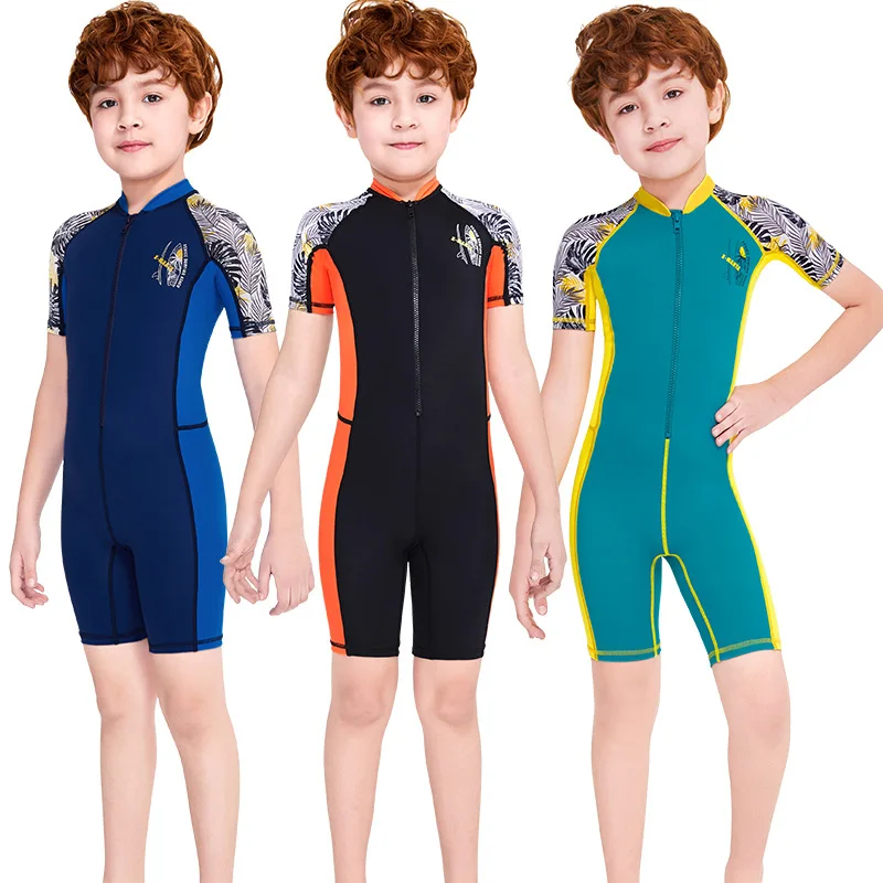 UPF50+ Baby Swimsuit Children's Drift Speed Dry Swimsuit Short Sleeve Wetsuit Surfing Anti-UV Rash Guards Snorkeling Full Skin
UPF50+ Baby Swimsuit Children's Drift Speed Dry Swimsuit Short Sleeve Wetsuit Surfing Anti-UV Rash Guards Snorkeling Full Skin