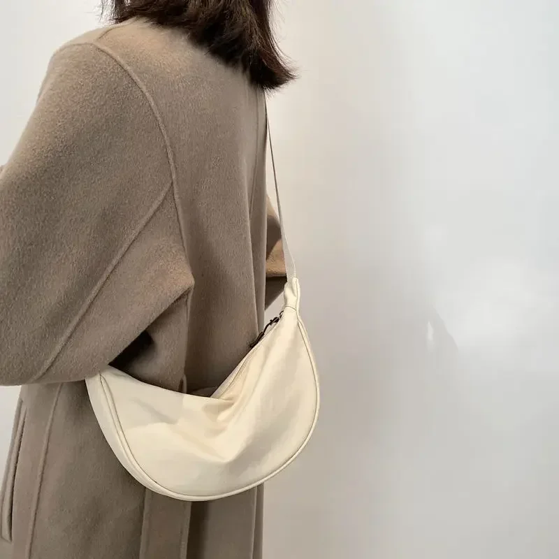 Nylon cross-body bag bag women's 2023 new trendy dumpling bag light small shoulder bag armpit bag one-shoulder canvas bag Bags
Nylon cross-body bag bag women's 2023 new trendy dumpling bag light small shoulder bag armpit bag one-shoulder canvas bag Bags